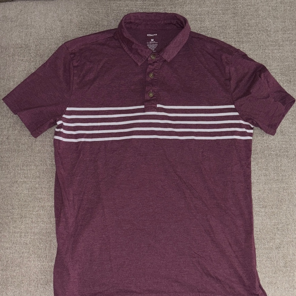 Sonoma Polo with Light Stripes